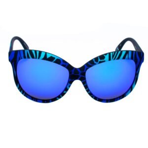 bb9c1a3e84a482bbeaf119c768f816e878a13285 Okulary ITALIA INDEPENDENT 0092-ZEF-022. Okulary przeciwsłoneczne, Kolor niebieski. Kobieta.