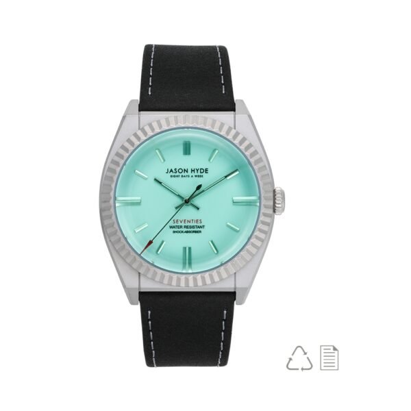 be81227fec2bbd22e010a48c2e4b59f6e4d7cbdd Zegarek JASON HYDE JH10015. Kwarcowy, Kolor zielony. Unisex.