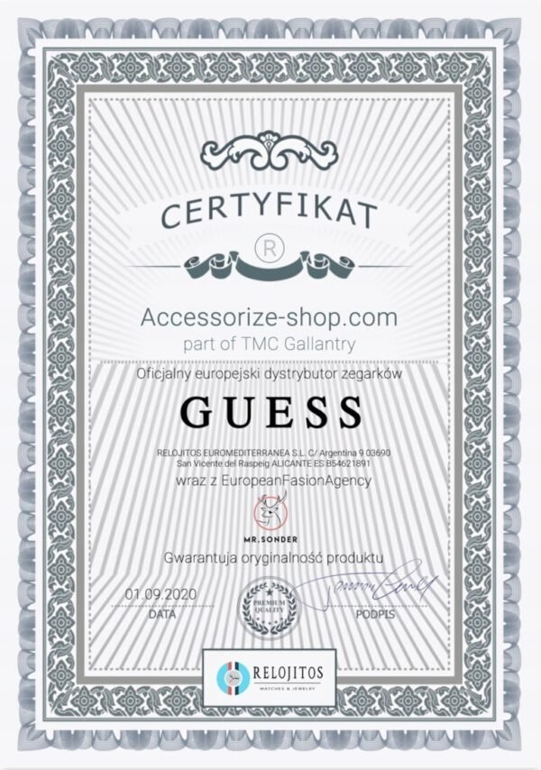 c1029ed5548f653a23d583b684d9b9d848977423 Okulary GUESS GU7434-5658C. Okulary przeciwsłoneczne, Kolor brązowy. Kobieta.