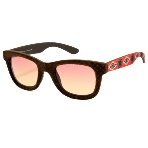 c13cc2defe98fc83145e3bd1ffad88df055c15af Okulary ITALIA INDEPENDENT 0090V-GIR-000. Okulary przeciwsłoneczne, Kolor brązowy. Kobieta.