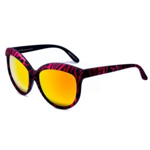 c461233a49a4dfe124a7fcf08414ca11e6dabdc3 Okulary ITALIA INDEPENDENT 0092-ZEF-053. Okulary przeciwsłoneczne, Kolor czarny czerwony. Kobieta.