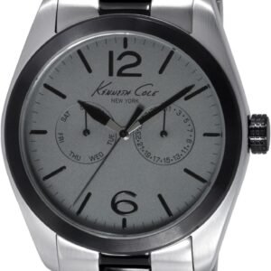 c85af94f1b5e8149f1ed92c6c15bdaa305100297 Zegarek KENNETH COLE IKC9365. Kwarcowy, Kolor szary. Mężczyzna.