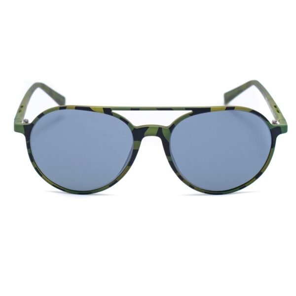 c94cbe600494a9f554d2ab2f1f1bd2c0960876ae Okulary ITALIA INDEPENDENT 0038-035-000. Okulary przeciwsłoneczne, Kolor zielony. Unisex.