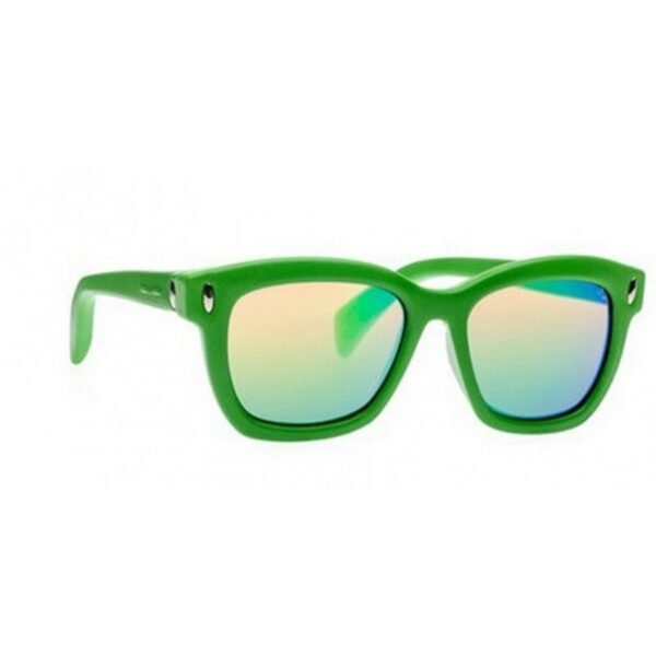 caac429979580f3cd062c2cad3adc99691e793e4 Okulary ITALIA INDEPENDENT 0011-033-000. Okulary przeciwsłoneczne, Kolor zielony. Unisex.