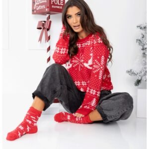 cc08eacb1ce422c8192c374d5a8052fe54ae6146-2 Swiąteczny sweter ze wzorem FROSTY