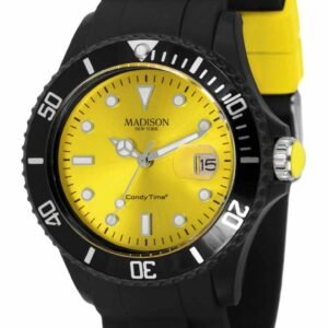 d05640880a051e61575c85d4d9430fe4a6a59dc7 Zegarek MADISON U4486-02. Kwarcowy, Kolor czarny. Unisex.