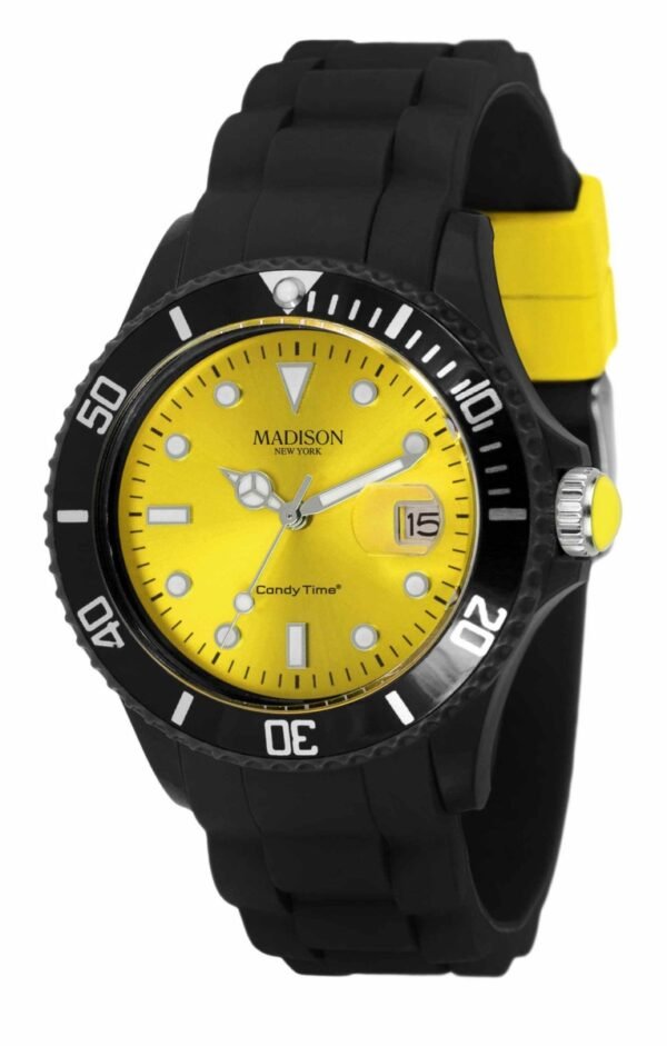 d05640880a051e61575c85d4d9430fe4a6a59dc7 Zegarek MADISON U4486-02. Kwarcowy, Kolor czarny. Unisex.