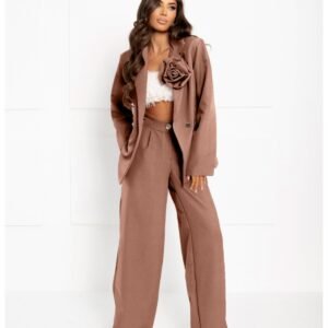 d5b5e00bb11b9d5d037ca0aa49648d18dfd70f35 Garnitur z szerokimi spodniami KENZO – cappuccino
