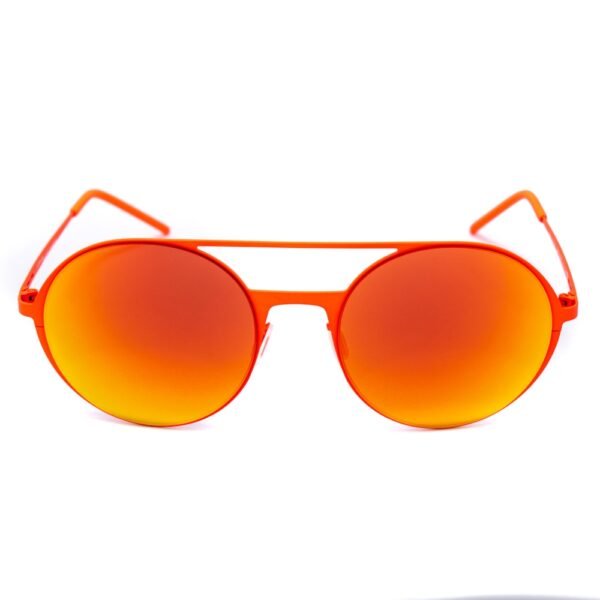 e0b3a855ecda4b69fc1b5928eff80ba11bc1293f Okulary ITALIA INDEPENDENT 0207-055-000. Okulary przeciwsłoneczne, Kolor pomarańczowy. Unisex.