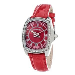 e2d70f6ef024e495ea6edc1f2c4d80f10530e7ee Zegarek CHRONOTECH CT7896LS-97. Kwarcowy, Kolor czerwony. Kobieta.