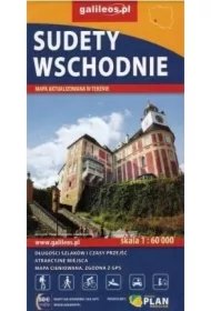 e3ad626f392df10b54b1735685d2fde23d22aa14 Sudety wschodnie. Mapa w skali 1:60 000