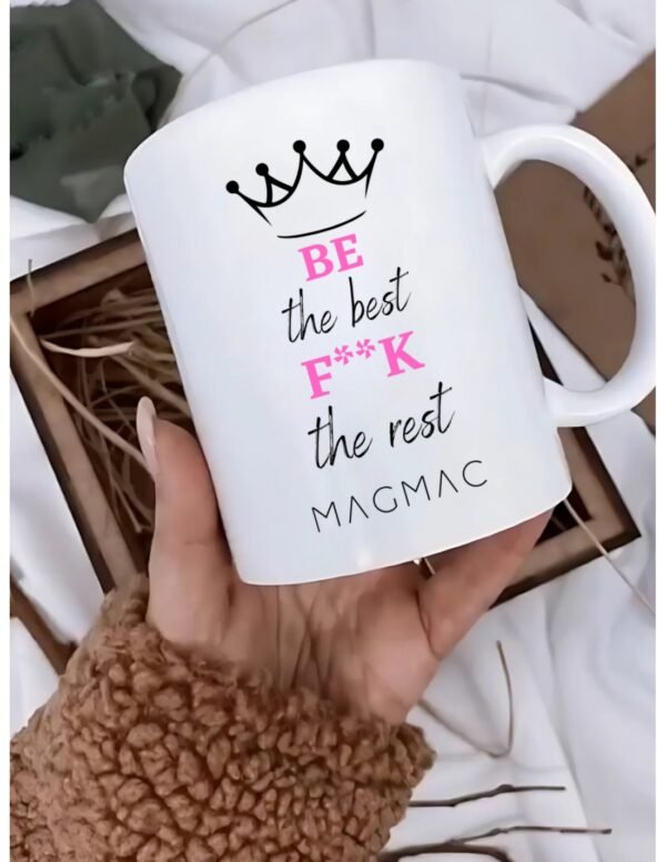e62b36dda1010fd6ea2a70ee8b0b2b81bd076305 Ceramiczny kubek BE THE BEST – biały