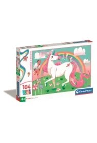 f9722296829a9e078ae72626a3a836def9344a78 Puzzle 104 el. Super Jednorożce