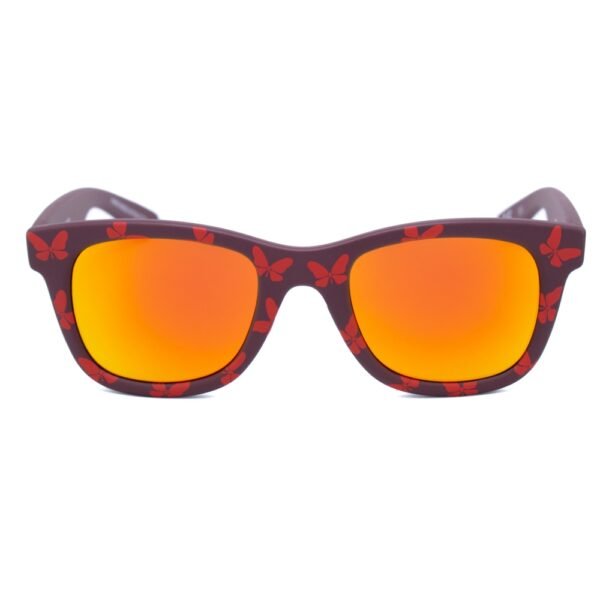 fffd92d94a30278e17f8a3fe98b1930048ee8301 Okulary ITALIA INDEPENDENT 0090T-FLW-053. Okulary przeciwsłoneczne, Kolor czerwony brązowy. Kobieta.