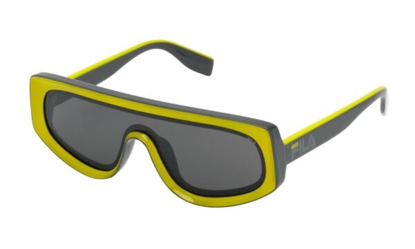 0395bb5fdb69b6aca17ee60e01a30bd31ac477b8 Okulary FILA SF9417990KAU. Okulary przeciwsłoneczne, Kolor szary. Mężczyzna.
