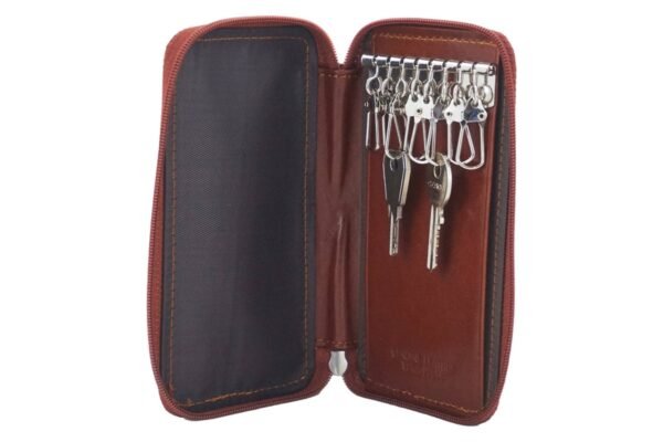 0513f0a3e7c433986b83826c18df7c999638d10e Skórzane etui na klucze – Brązowe