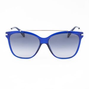 0540afb6e3f0660b4cca4e09a3649d2f8f8e85df Okulary POLICE SPL404-OW47. Okulary przeciwsłoneczne, Kolor niebieski srebrny. Kobieta.