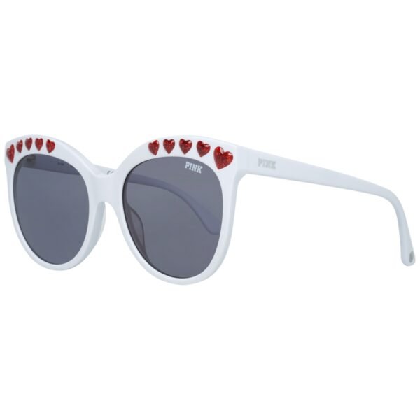 0db173cc8a4ab48918b10775d4a26ef680cdacc8 Okulary VICTORIA’S SECRET PINK PK0009-5725A. Okulary przeciwsłoneczne, Kolor biały. Kobieta.