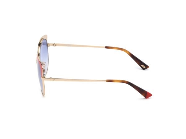 155f79b221f38072f6470f3935ba81bd0ecabde9 Okulary WEB EYEWEAR WE0271-5532W. Okulary przeciwsłoneczne, Kolor złoty. Kobieta.