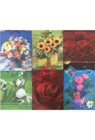 18f825e710fd4a950e5bc3cd9a677fb9afa15094 Torebka ozdobna laminowana PL-6 średnia kwiaty