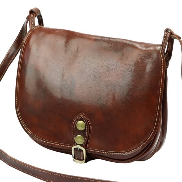 2008b4b86147db59f52586003049940a19f06fd6 Florence skórzana damska listonoszka torebka na ramię dwukomorowa