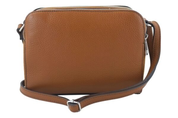 3cd3540be0f6731db1ebb3f70ddbfd3dbed51d28 Torebka skórzana crossbody zamszowa – Brązowa jasna