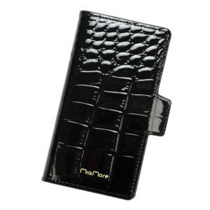 490b034a4b22e3ad9517e701ce3c6bcad286f49c Lakierowane etui skórzane MiaMore L1781 do iPhone 13 Pro