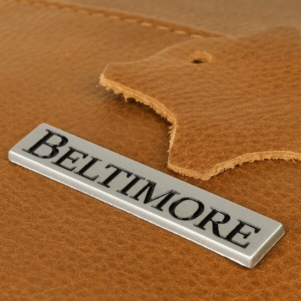 4c9964085a92337cd042e54a589d43125751f0fe Beltimore skórzana listonoszka regulowany pasek camel G81