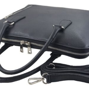 53ac85a3cc5c2dce0ac4f6b221e597c0dc40358d Skórzana torba na laptopa Casual – Beżowa ciemna