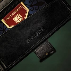65bcbf03078105c9d001c330f33f36e0632c0347 Skórzany męski portfel Peterson PTN N74L-VT