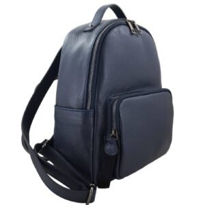 73fa4786449469b9b68b63e7da0424f308656581 Elegancki plecak skórzany – Granatowy