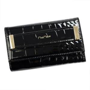 7cdaa08811f9ab94c83d0e810ce52decbae57faf Lakierowane etui skórzane MiaMore L1784 do iPhone 12 Pro z łańcuszkiem