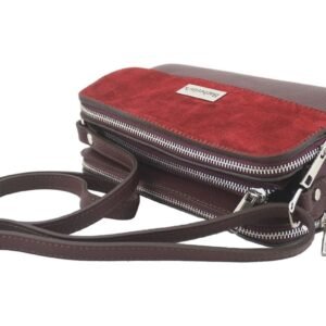 7d44bbf8ec406dfbed38b29d4494c040d9f7e709 Torebki skórzane crossbody – Bordowa