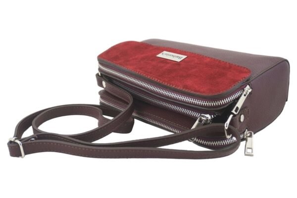 7d44bbf8ec406dfbed38b29d4494c040d9f7e709 Torebki skórzane crossbody – Bordowa