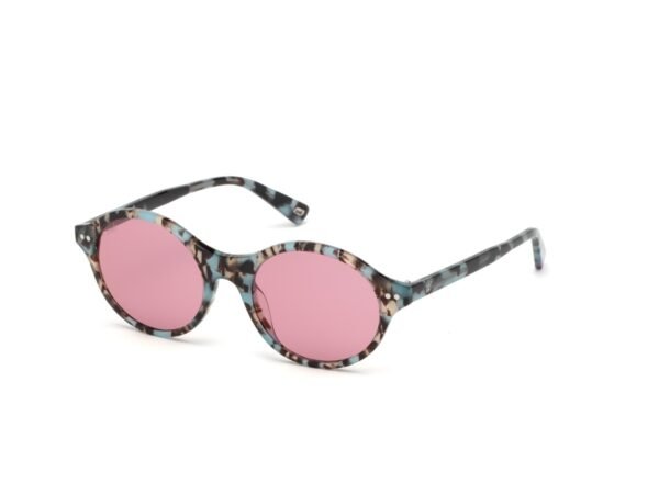 83e199a7de58e8375bf3890a974d4ddfd06d9f9f Okulary WEB EYEWEAR WE0266-5155Y. Okulary przeciwsłoneczne, Kolor brązowy. Kobieta.