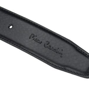 931567703662d132845753c335e944abfda936a7 męski pasek z prawdziwej skóry Pierre Cardin 5011 ROB01 BLACK