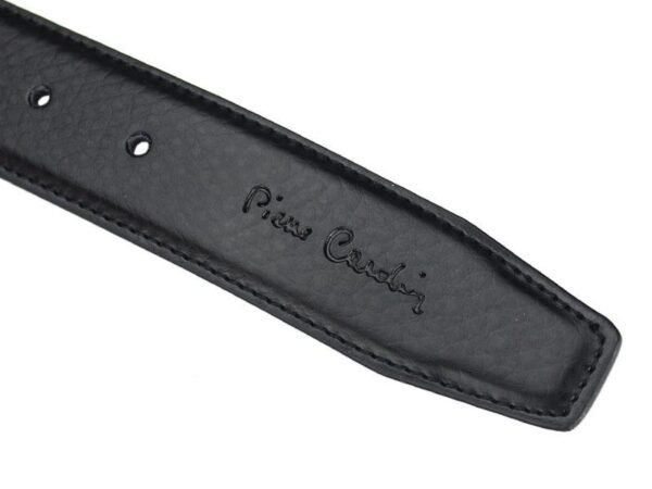 931567703662d132845753c335e944abfda936a7 męski pasek z prawdziwej skóry Pierre Cardin 5011 ROB01 BLACK