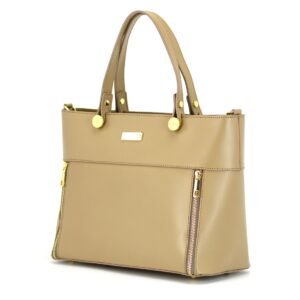 9c61e9b14d616fa0880d2896a1ed7dcdc07ea478 Vera Pelle duża shopperbag skórzana torebka na ramię z paskiem kieszenie