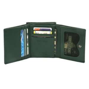 a74ddd8d6efa73b58c5ffa21e6cc314e64487d48 VerMari Damski Portfel Skóra Naturalna Pojemna Portmonetka z RFID