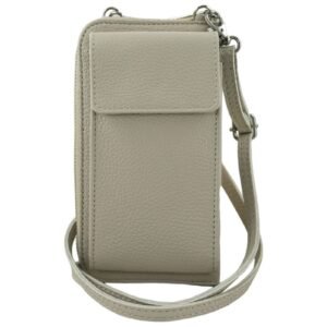 bf77a9cccb82c451acd58aca026a6b234ad104a1 Portfel / etui na telefon ze skóry naturalnej – Beżowy jasny