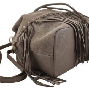 c05ac3512db37a1baeb75524715a42bd7b7daca6 Torebka skórzana boho style – Beżowa ciemna