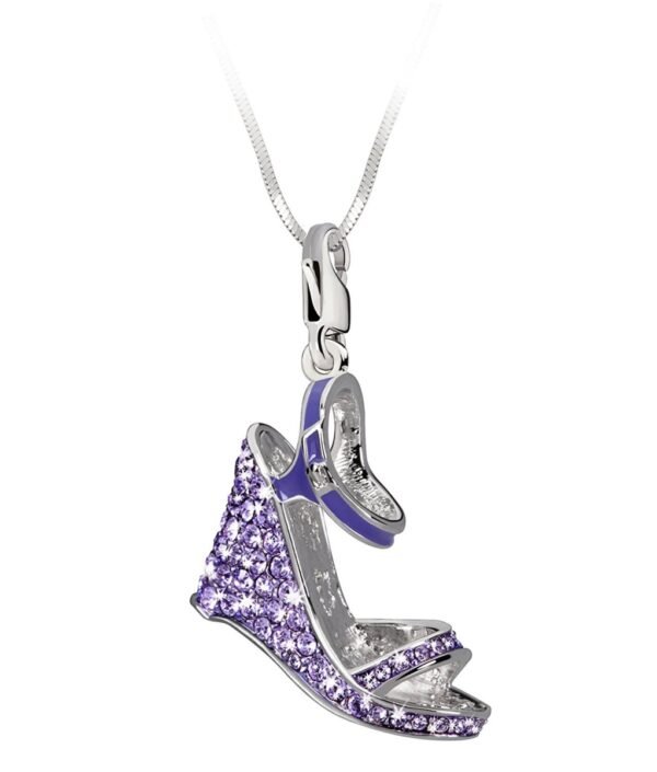 c4d1d1aa0eb58e322ca1d136cda81616d6bc82ef Biżuteria GLAMOUR GS2-19. Zawieszka, Kolor PURPLE. Kobieta.