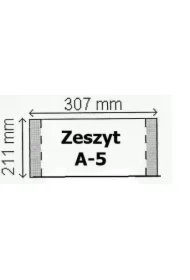 c4e67ac6a2bca7dda00cf94a43aa65a6dd25a848 Okładka na zeszyt A5. Przeźroczysta