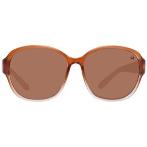 f0f39ea03d605e5297f4686b220e83ccd1af46cc Okulary ELLE EL18241-50BR. Okulary przeciwsłoneczne, Kolor brązowy. Niemowlę.