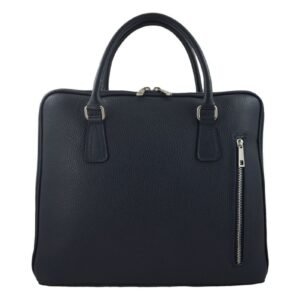 f1e8e1f4609a601d3c3108373166063f4518e6ea Skórzana torba na laptopa Casual – Granatowa