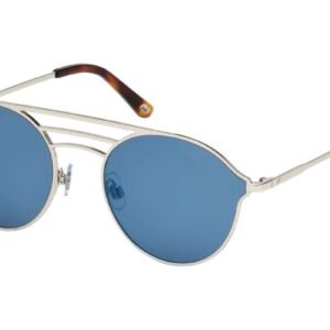 f478bd1e384d2f286fad22485f79a5c4e0b35735 Okulary WEB EYEWEAR WE0207-16X. Okulary przeciwsłoneczne, Kolor niebieski srebrny havana. Unisex.