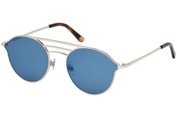 f478bd1e384d2f286fad22485f79a5c4e0b35735 Okulary WEB EYEWEAR WE0207-16X. Okulary przeciwsłoneczne, Kolor niebieski srebrny havana. Unisex.
