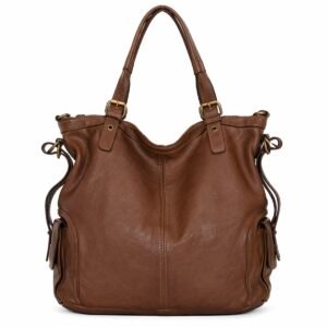 1785ced9a2a84e1517dabf3e496975dcd026b3eb PELLE LAVATA Damska Skórzana Torebka ShopperBag A4 Duża Vintage Klasyczna